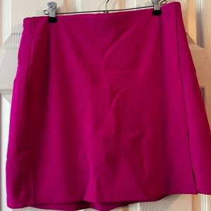 Skort- Hot Pink, Boston Proper's Beyond Travel Women's Size Medium